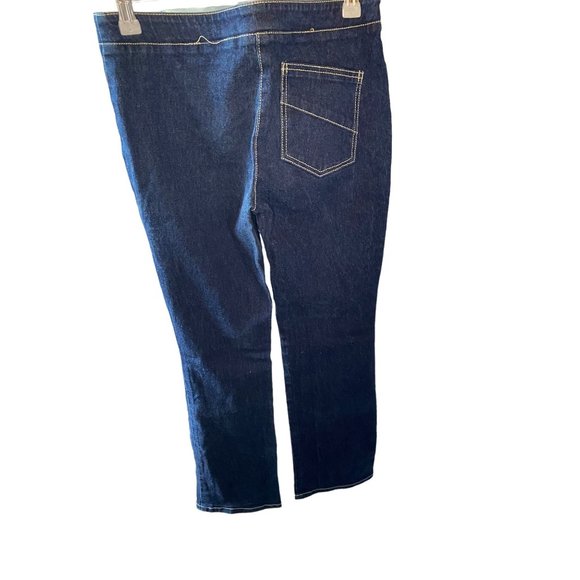 French Connection Mid Rise Boot Cut Denim Pants - Picture 3 of 8